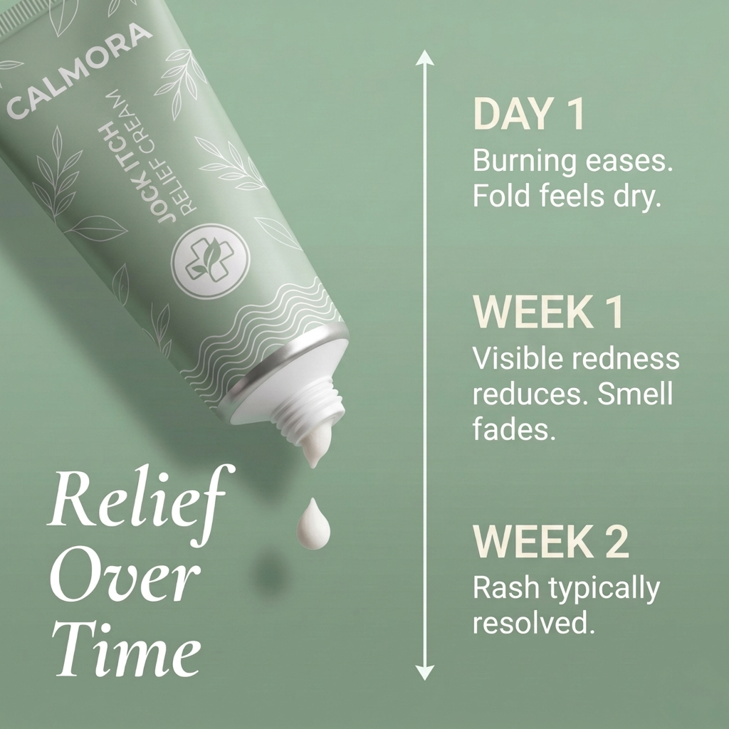 Calmora Jock Itch Relief Cream