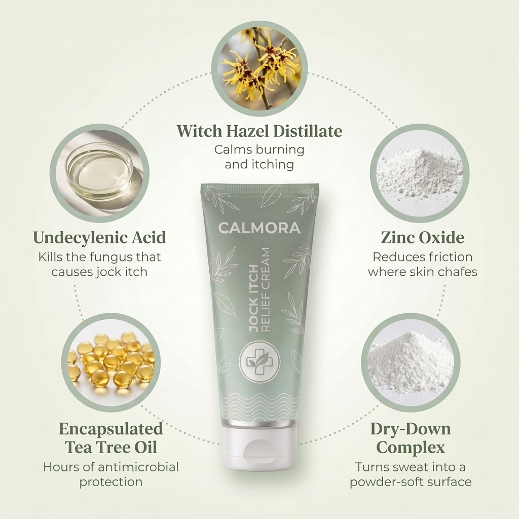 Calmora Jock Itch Relief Cream