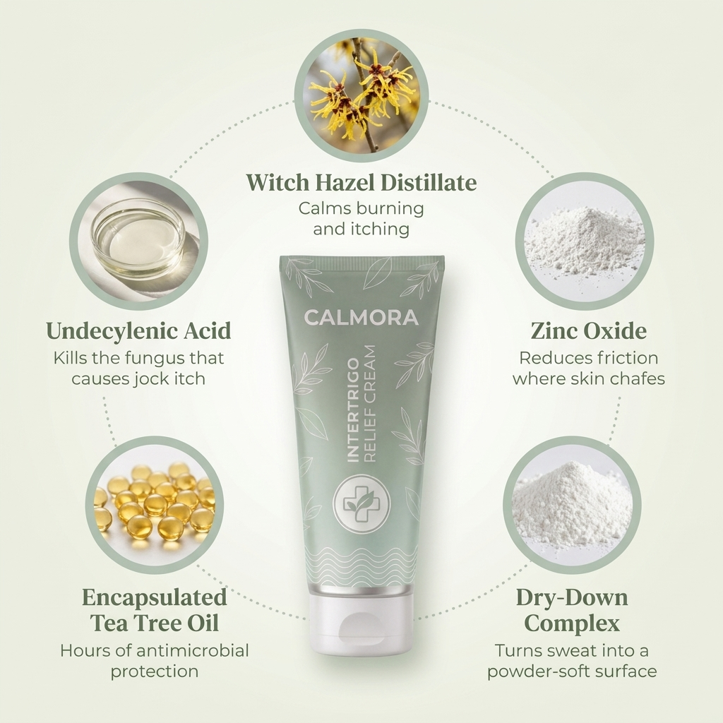Calmora Jock Itch Relief Cream